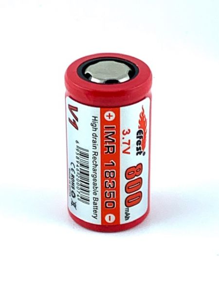Efest IMR18350 800mAh rechargeable battery